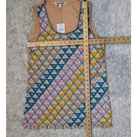 Walter Baker Colbie Novalee Sleeveless Dress Vera Cruz L - Picture 5 of 7